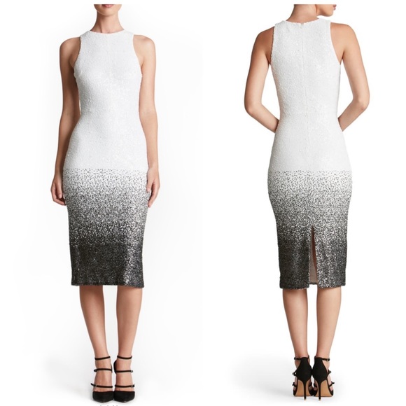 Dress The Population Shawn Sequin Ombré Dress - Picture 3 of 14